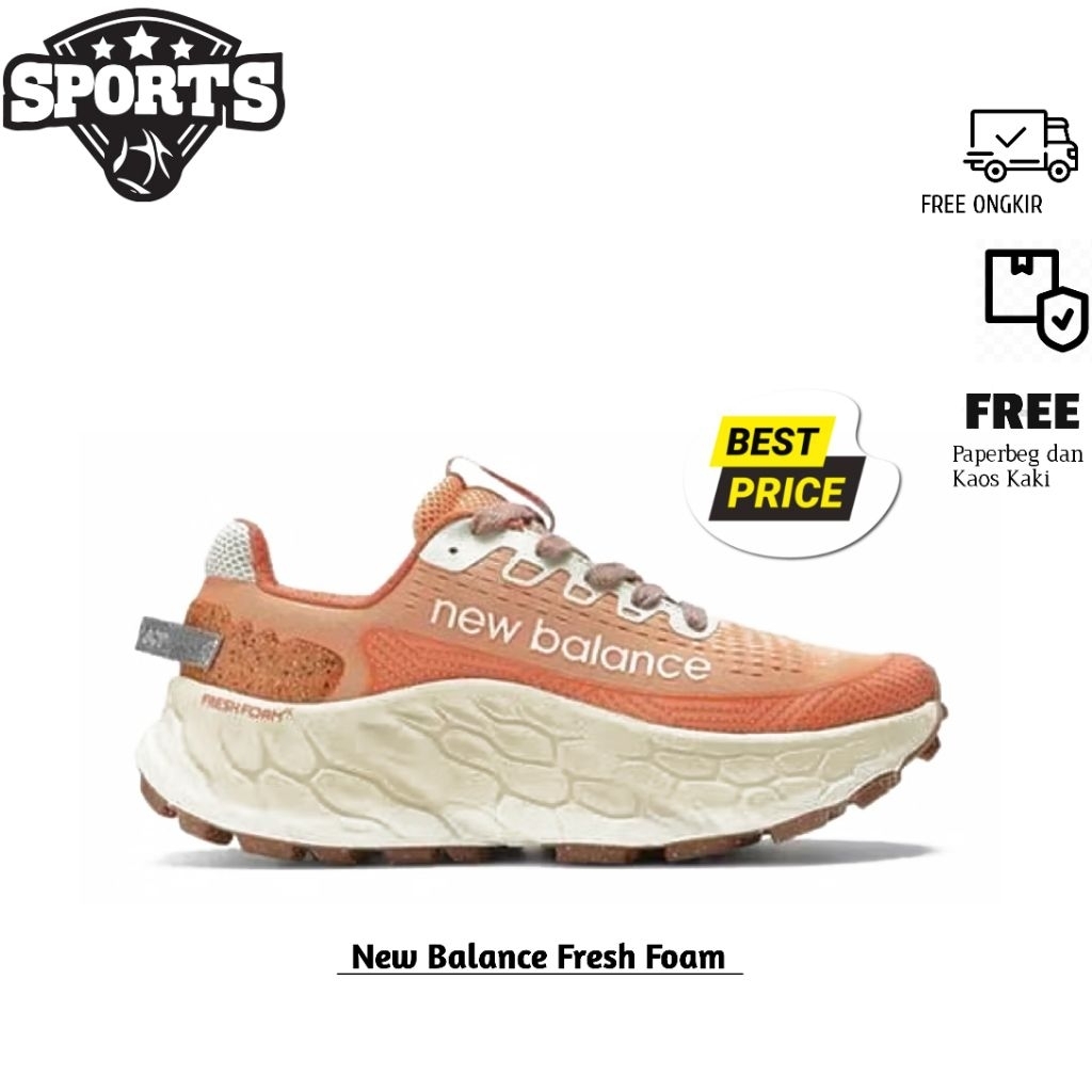 New Balance Fresh Foam X More Trail V3 White Pink