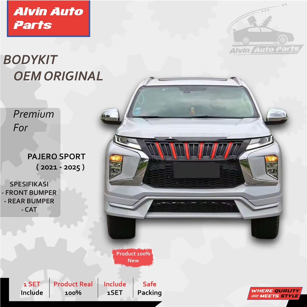 BODYKIT PAJERO SPORT 2021 - 2025 ORIGINAL OEM / BODYKIT PAJERO SPORT 2024