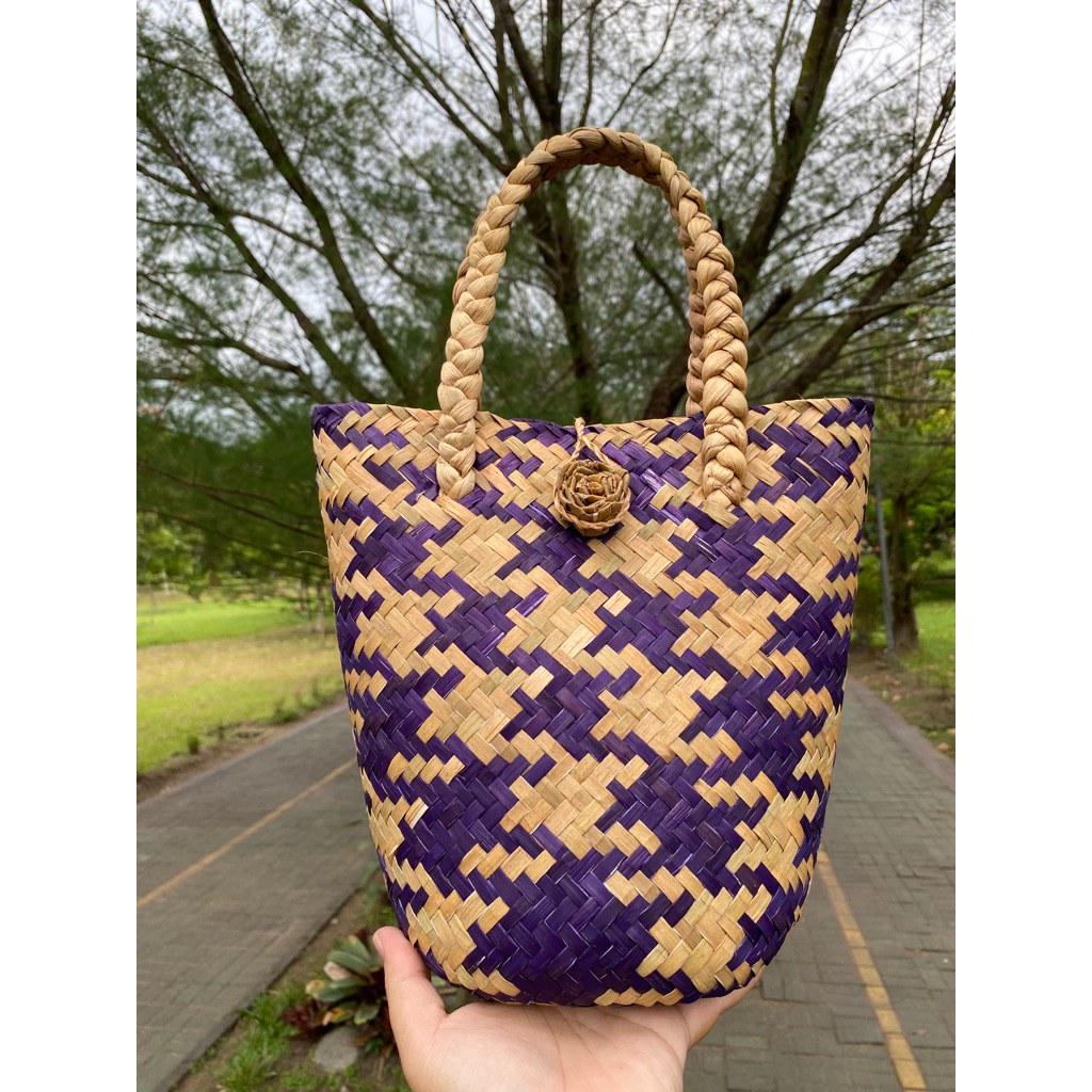 TAS PURUN ANYAMAN KHAS KALIMANTAN SELATAN 0015