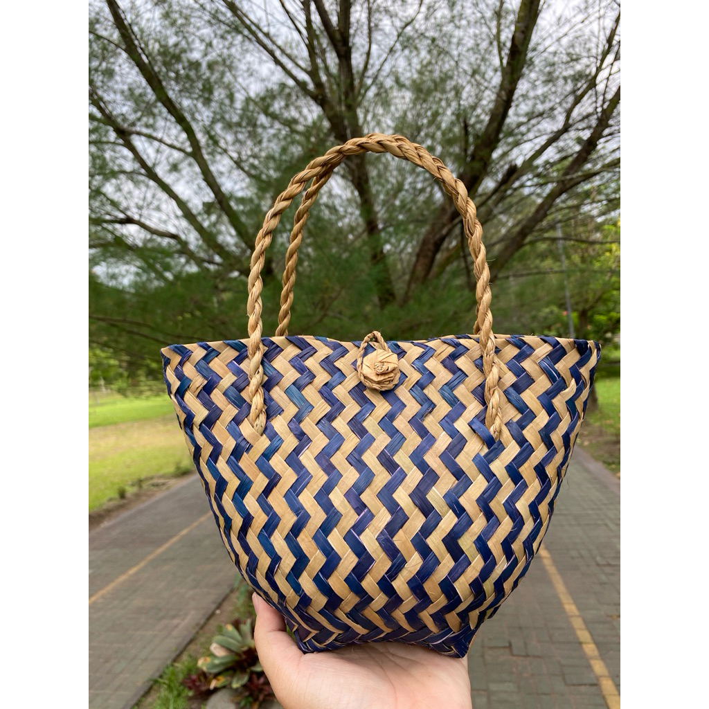 TAS PURUN ANYAMAN KHAS KALIMANTAN SELATAN 0095