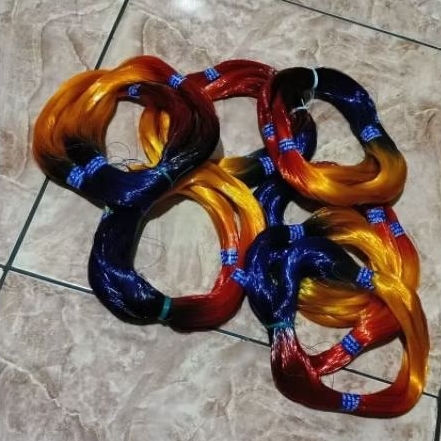 KENUR NILON/SENAR NILON Layangan warna warni/rainbow