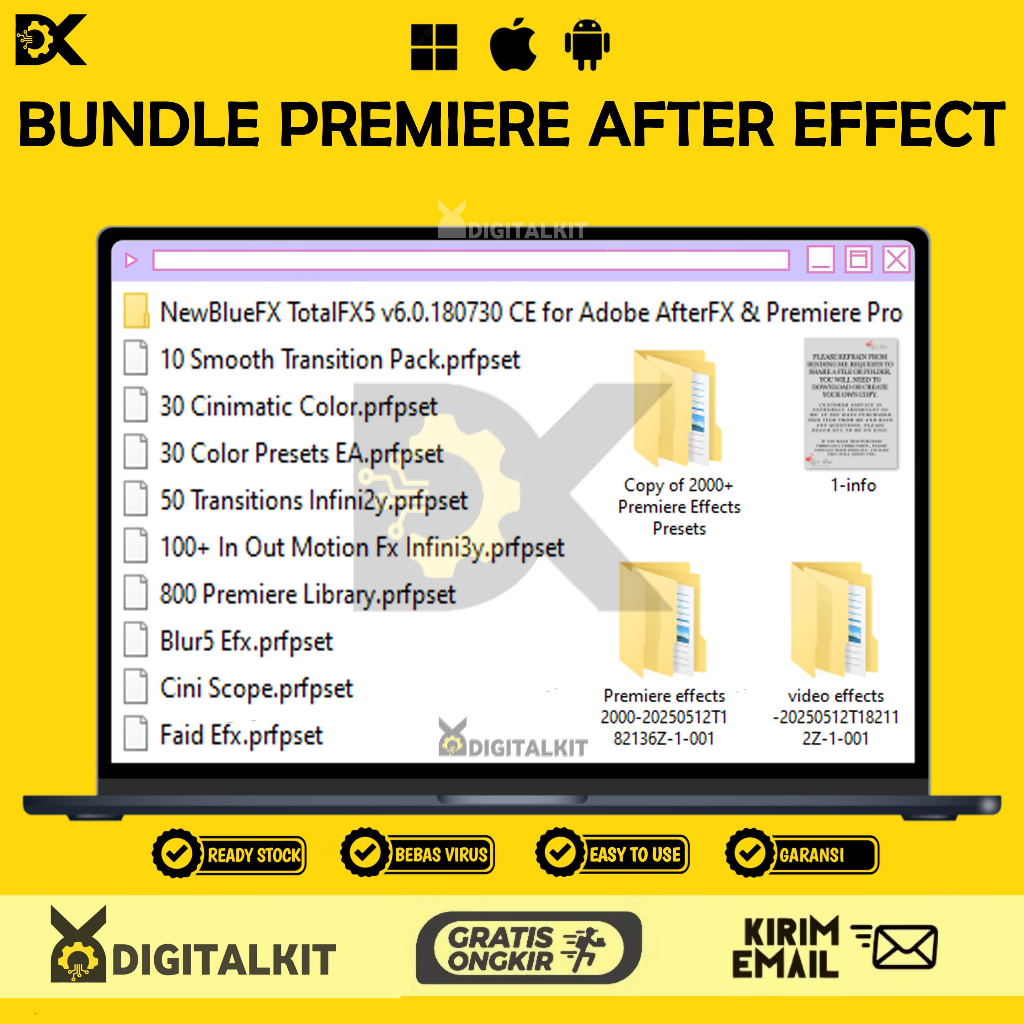 [T0524] Bundle Premiere After Effects | Template Editing Video