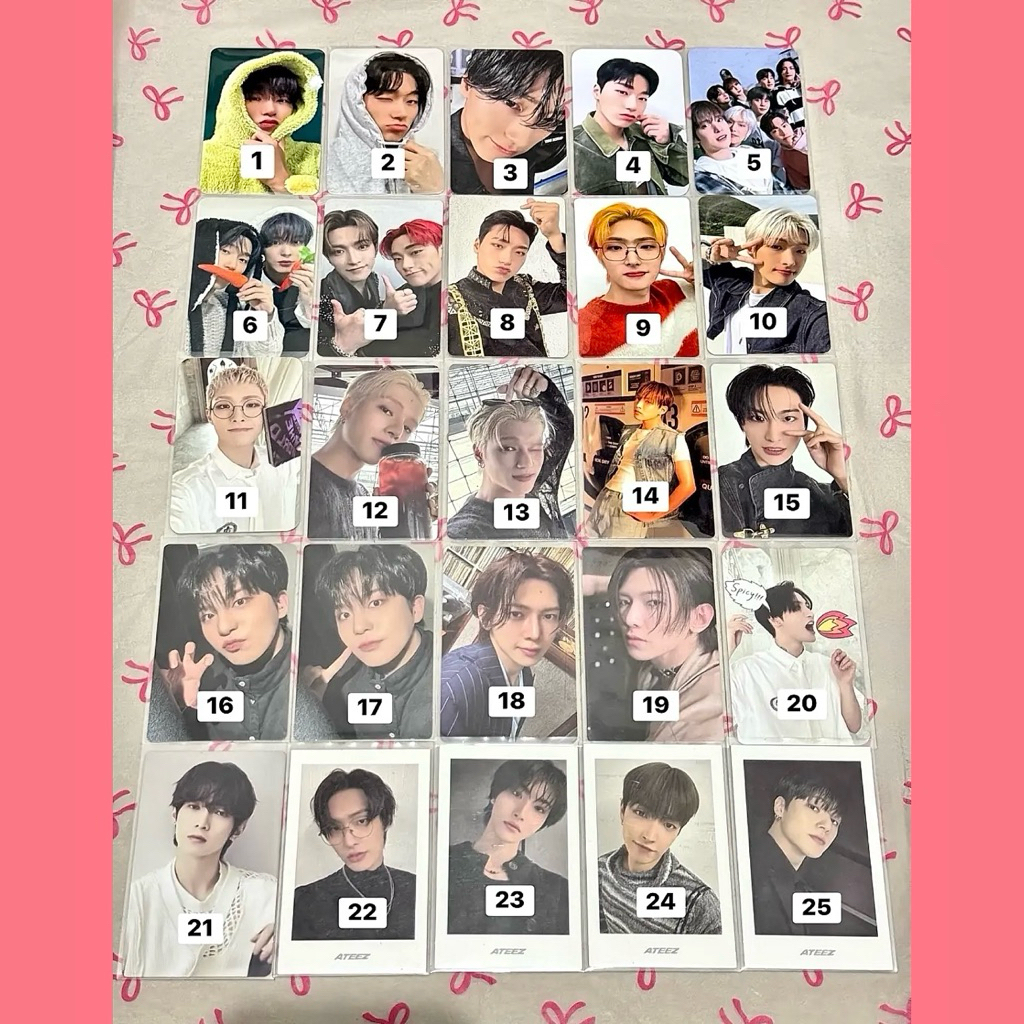 photocard ateez official