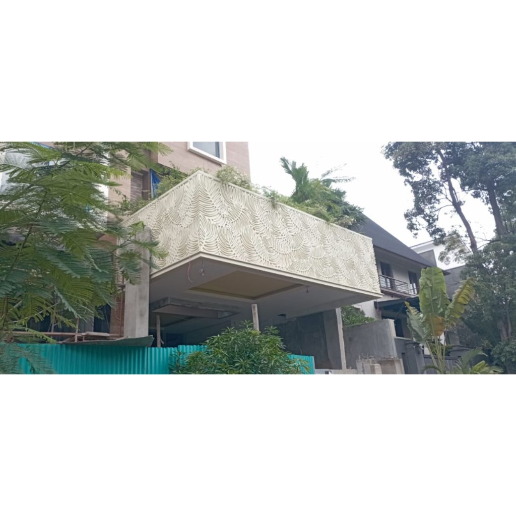 Dinding krawangan grc