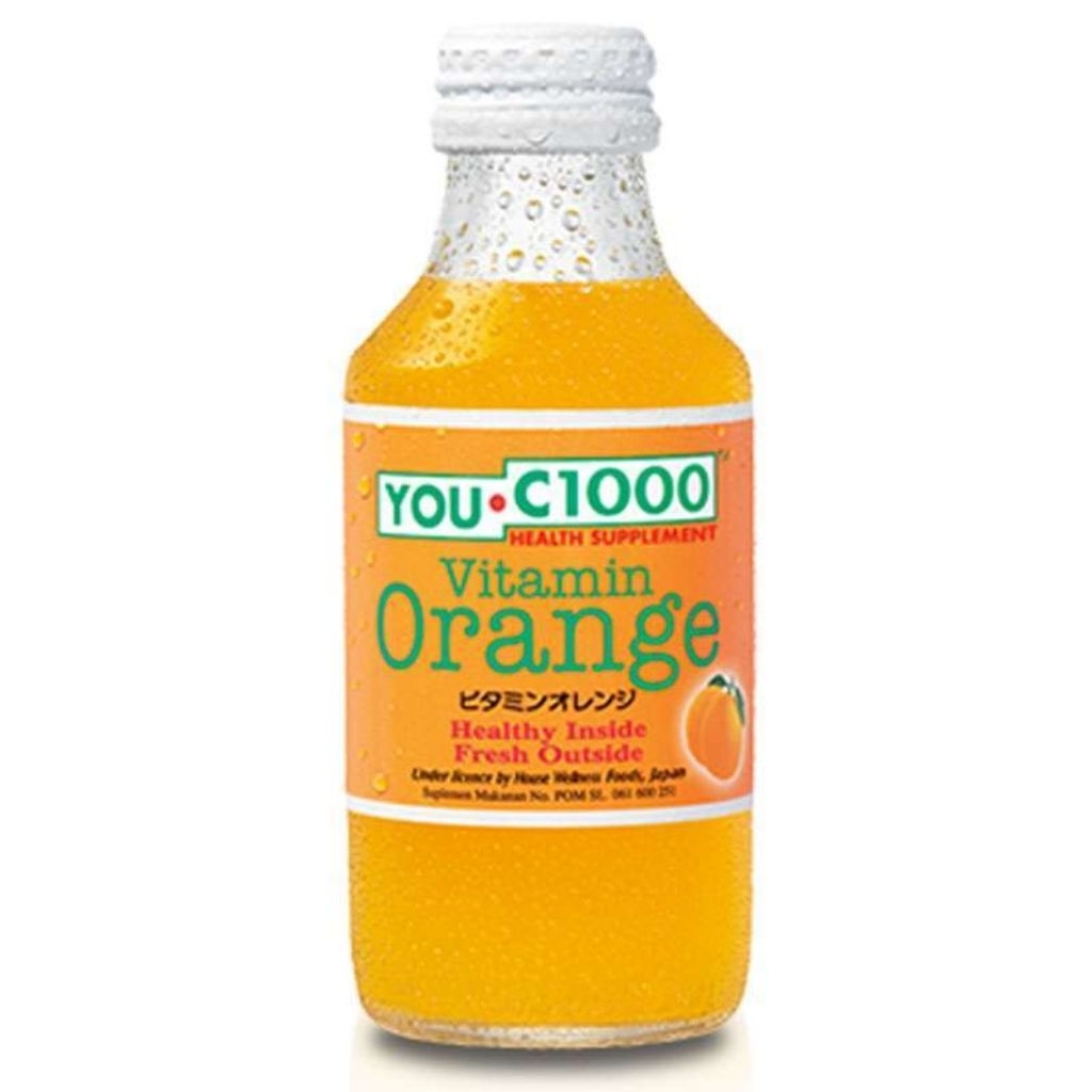 YOU C1000 MINUMAN VITAMIN C BOTOL KACA