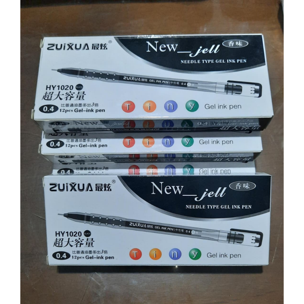 Pulpen Gel Zuixua 0.4 || Bolpoin Gel  / Bolpoin Zuixua
