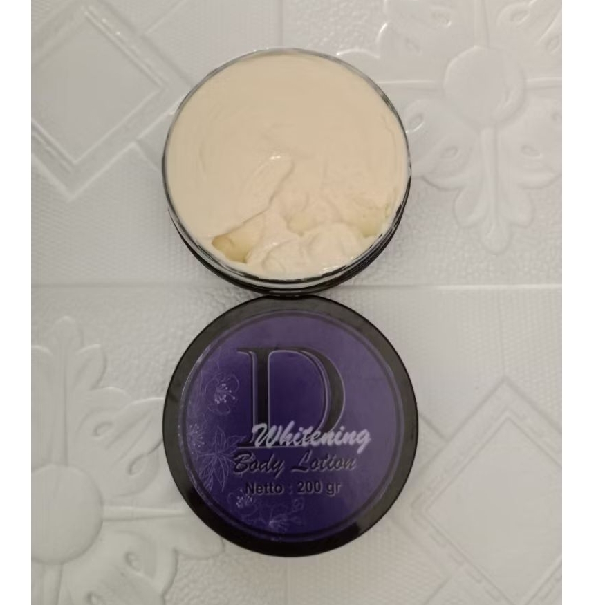 Dwitening body lotion siang 200 gr dw original