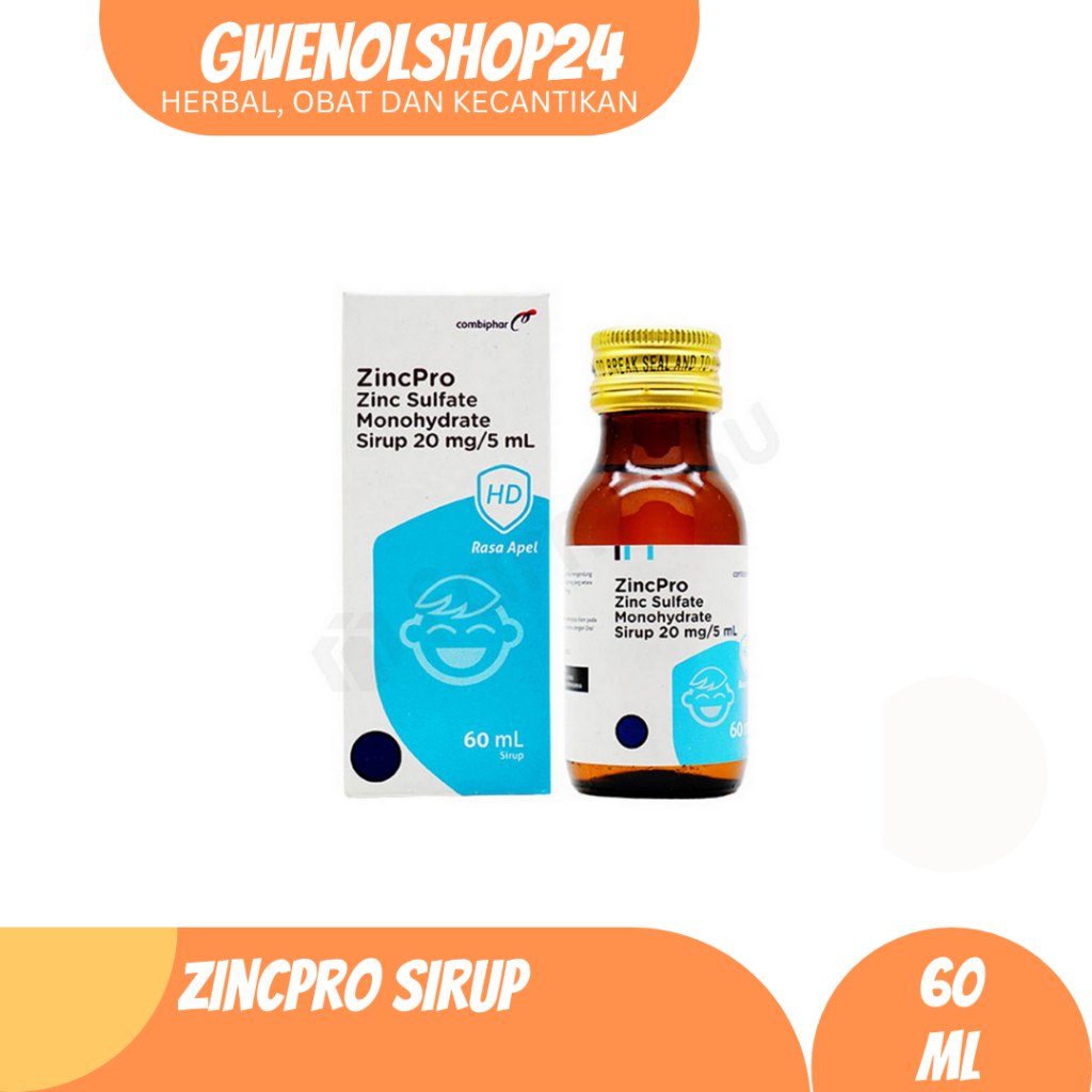 ZincPro 20Mg/5ml Sirup 60 ML Combiphar