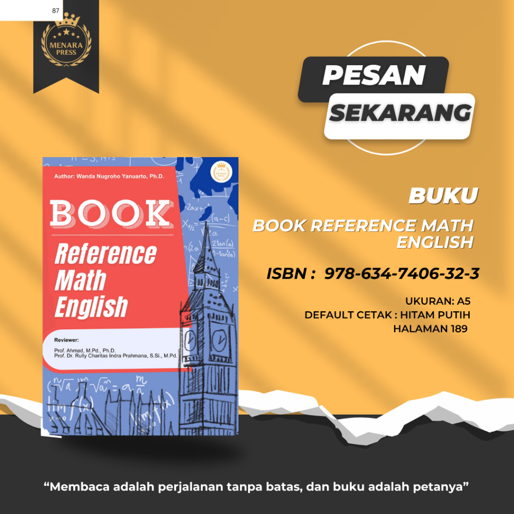 BOOK REFERENCE MATH ENGLISH