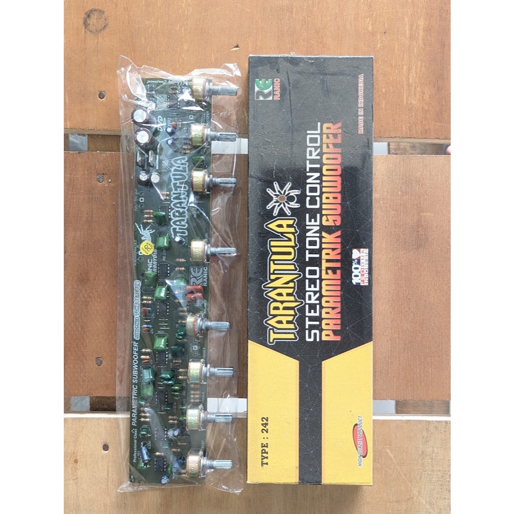 Kit Tone Control Parametric Subwoofer Tarantula Parametrik Kontrol Plus Sub Woofer Ranic 242