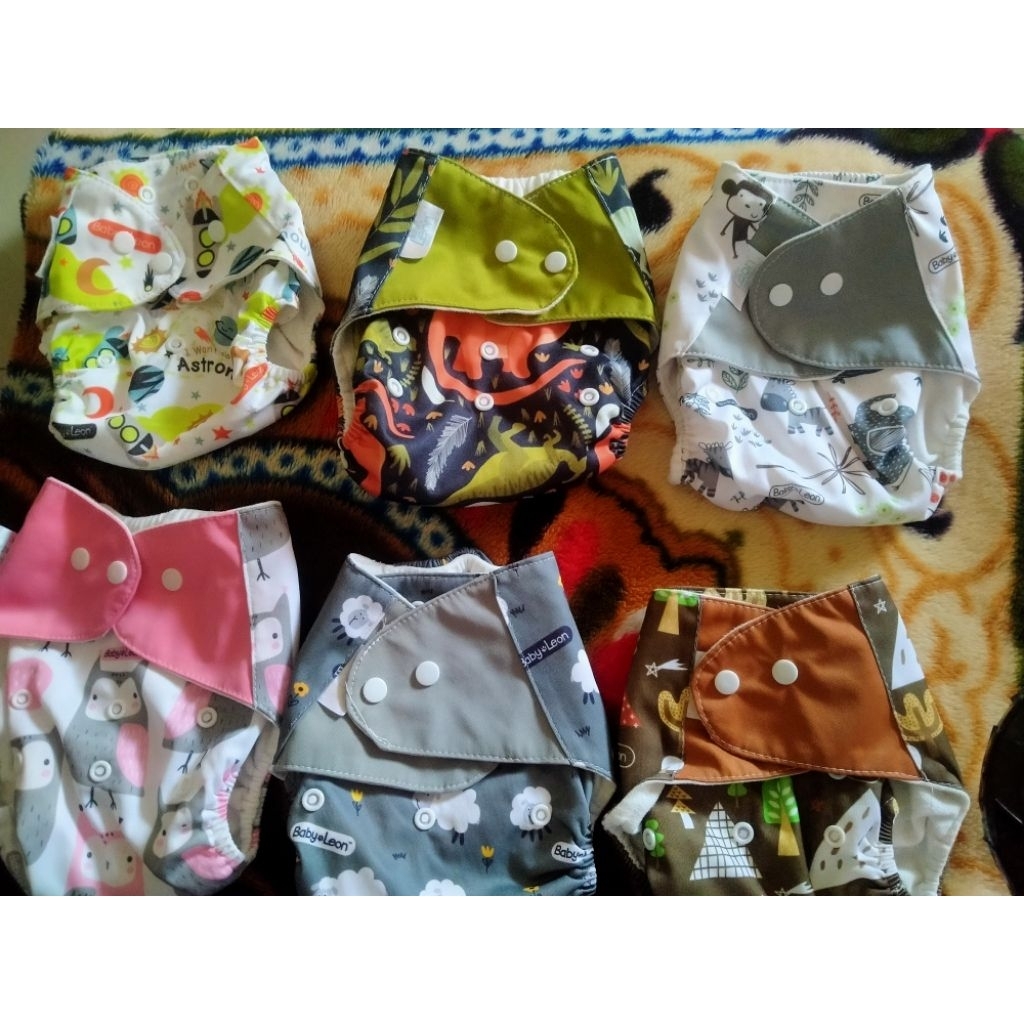 preloved clodi baby leon bb 3-15kg