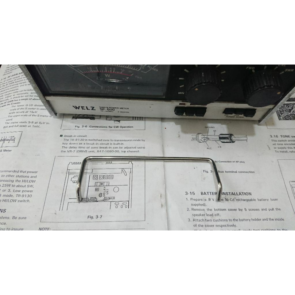 Braket stainless Kenwood TR 751, 751A, 751D