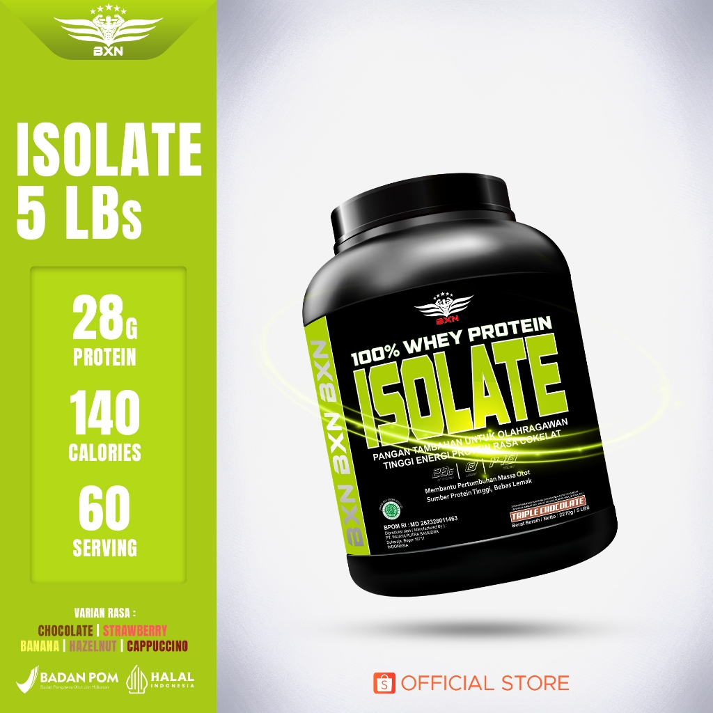 BXN Whey Protein Isolate 5 lbs