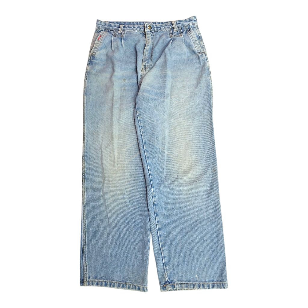 BAGGY JEANS Y2K VANGAD JEANS