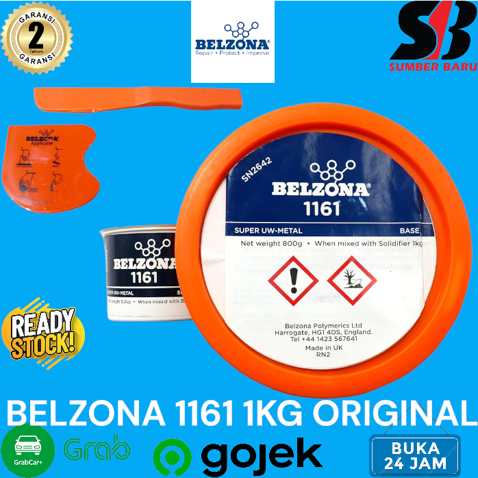 Belzona 1161 Super UW-Metal Repair Wet Oil Surfaces 1KG ORIGINAL MADE IN UK