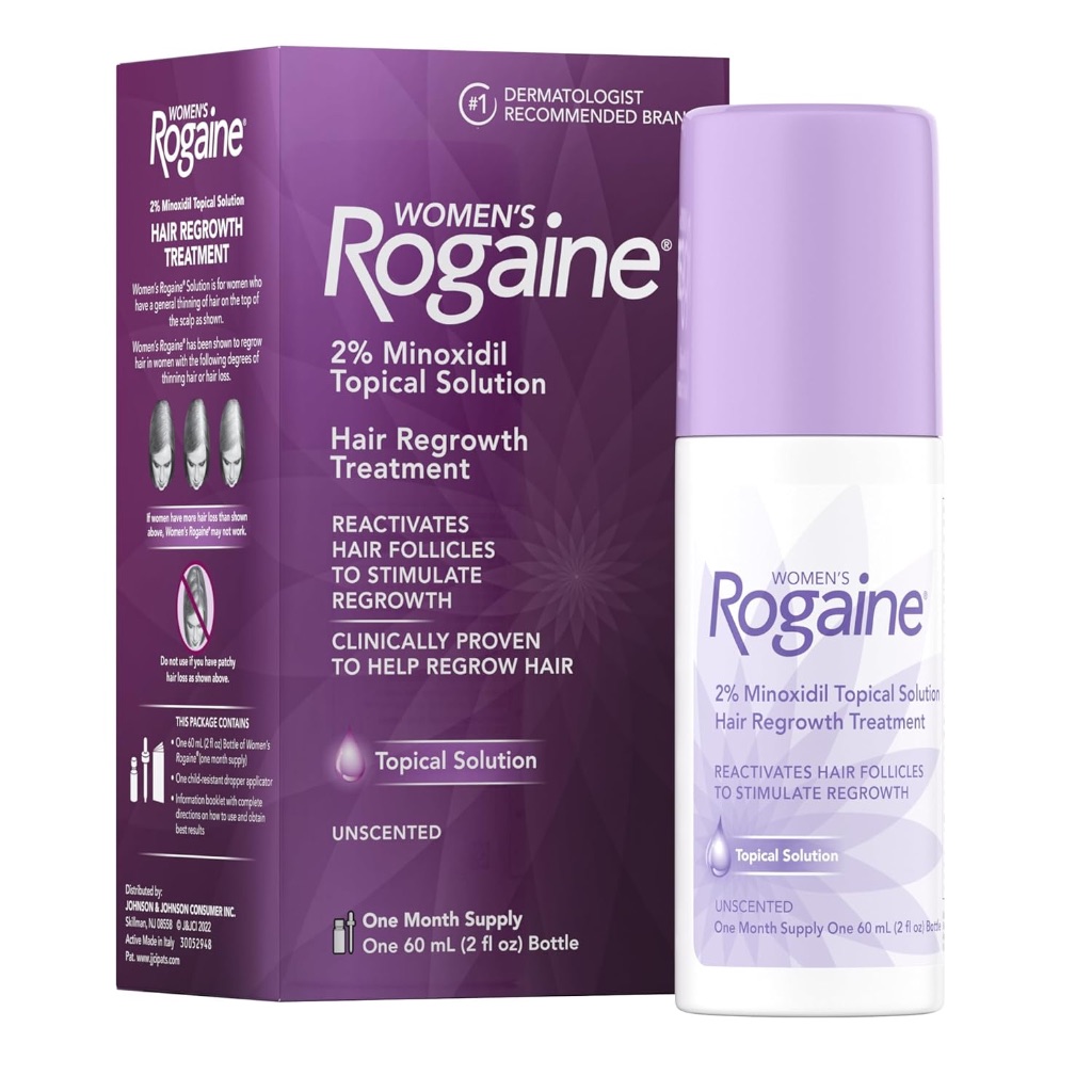 Women's Rogaine Hair Loss & Regrowth 2% Minoxidil Solution - 1 Botol