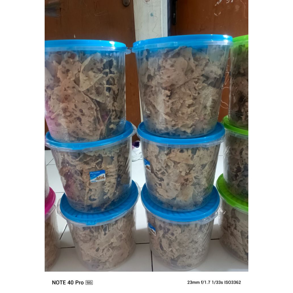 peyek toples 5 Liter