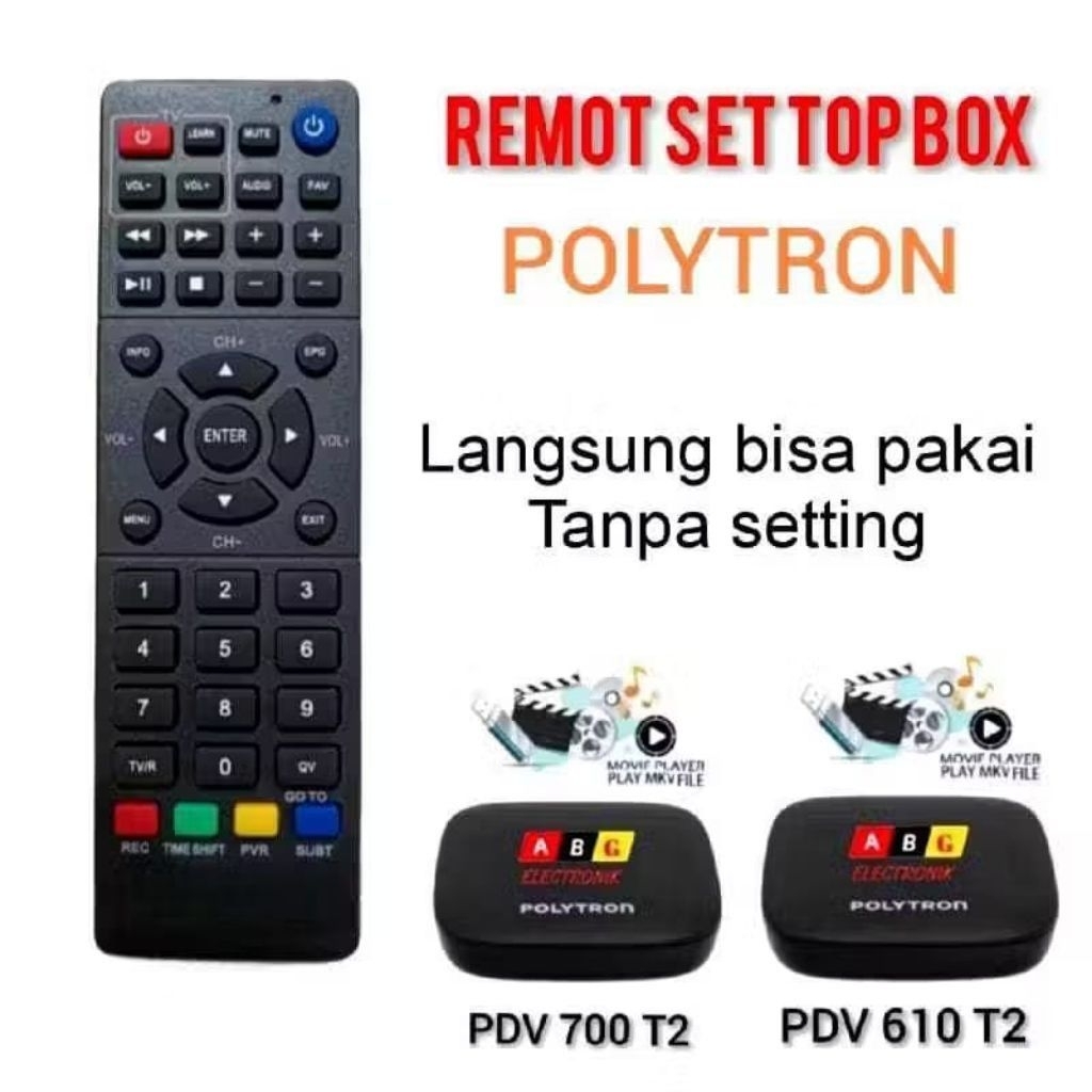 REMOT/REMOTE STB POLYTRON PDV700T2 PDV610T2