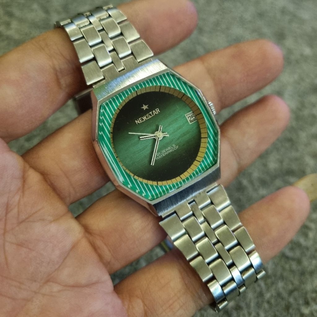 Jam tangan Newstar Manual Winding Original Vintage