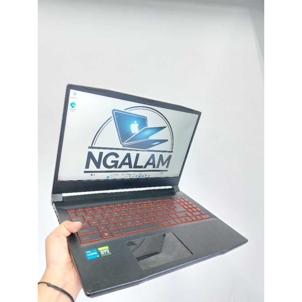 MSI KATANA GF66 INTEL CORE I5 GEN 11 RAM 8GB SSD 512GB NVIDIA RTX 3050 4GB 15INCH FHD WIN 11
