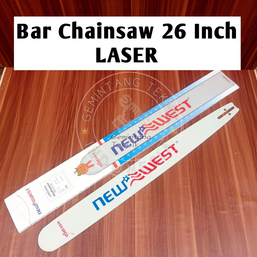 Bar Sinso 26 Inch Baja 44 Mata 9900 728 788 TNK009 / Bar Chainsaw 26 Inch Baja 44 Mata 9900 728 788 