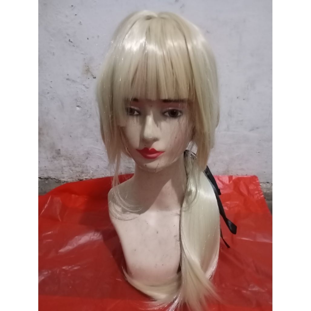 Wig Pale Blonde