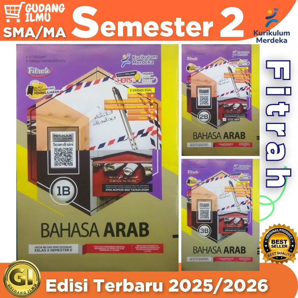 Lks Bahasa Arab MA Kelas 10 11 12 Semester 2 l fitrah l putra nugraha