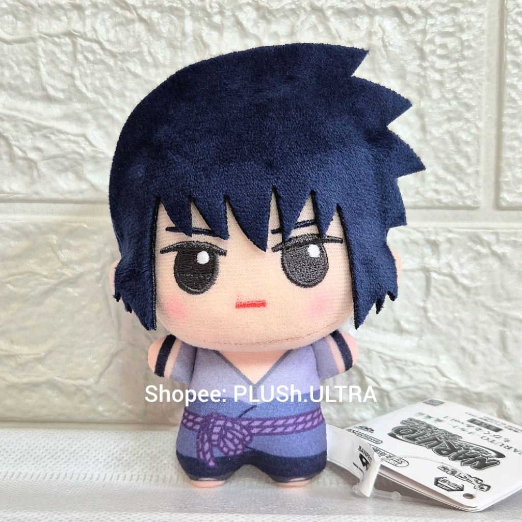 Uchiha Kakashi Hatake Naruto Shippuden Kazekage Hokage Anime Plush Doll Keychain Gantungan Kunci Bon