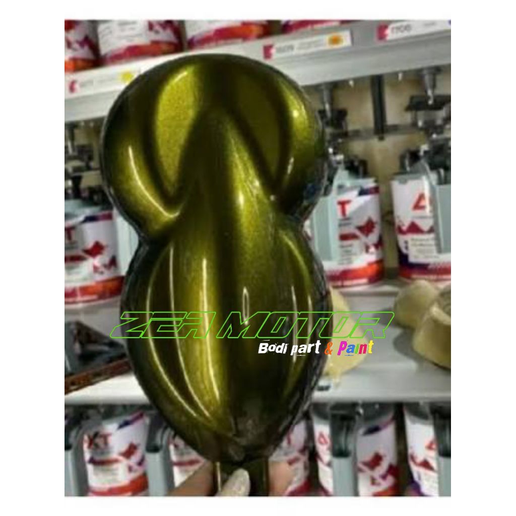 CAT DARK GREEN JENIS PU CAT MOTOR CAT MOBIL DARK GREEN