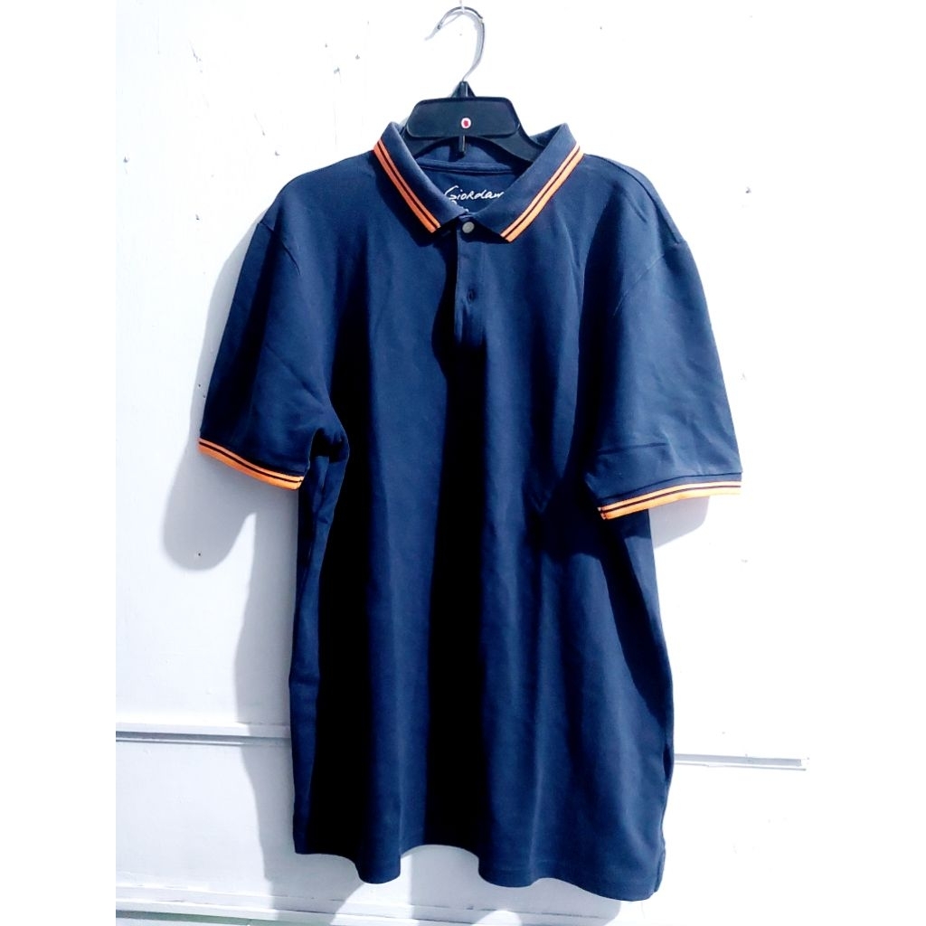 Polo Shirt Giordano Navy Blue