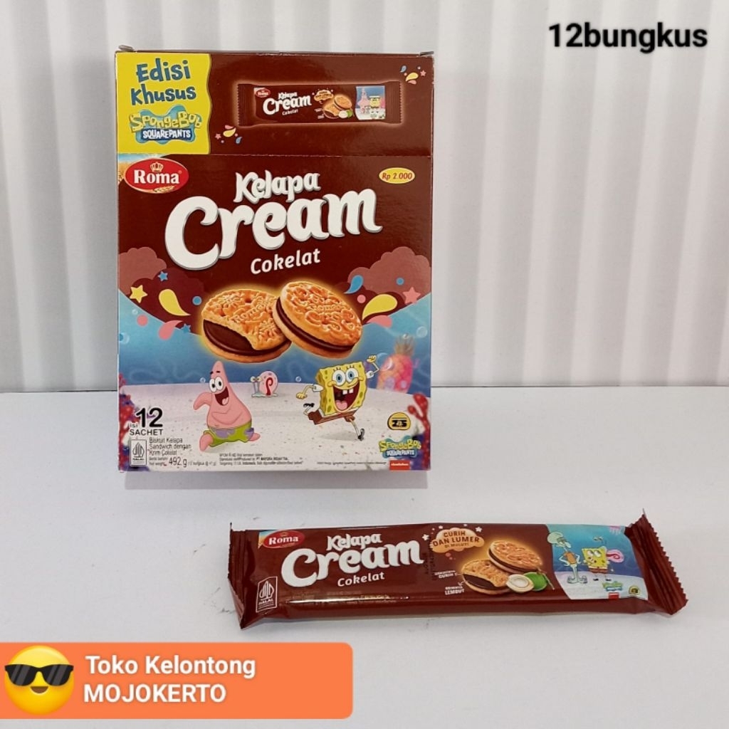 Roma Kelapa Cream Cokelat