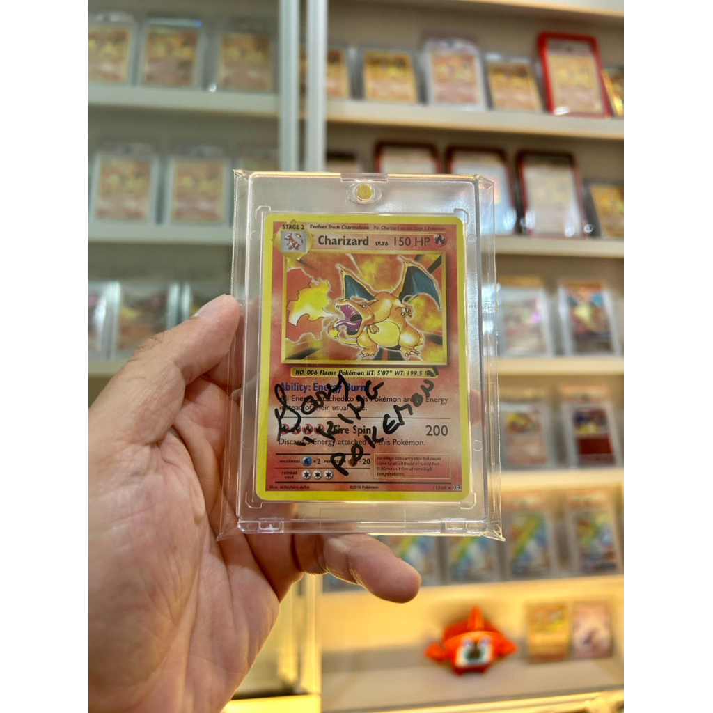 Charizard Xy Evolutions + Autograph GARY 1 kartu POKEMON tcg card set japan japanese/ english NON (i