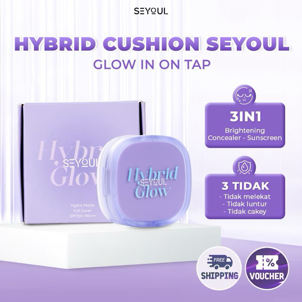 HYBRID SEYOUL GLOW -HYBRID CUSHION MAKE UP SEYOUL