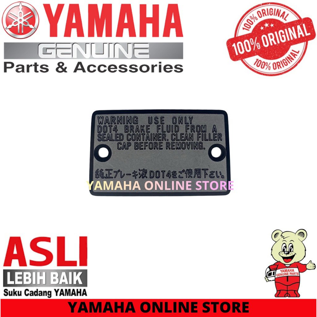 TUTUP MASTER REM RXZ RZR RX KING ORIGINAL YAMAHA MADE IN JAPAN