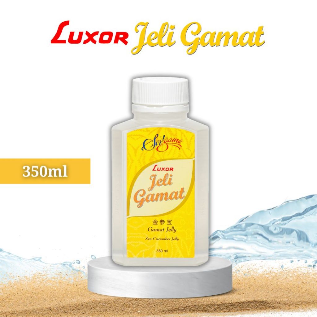 Jeli Gamat Luxor 350 | Cocok Untuk Asam Urat, Diabetes, Maag/Gerd, Pasca Operasi | 100% ORI