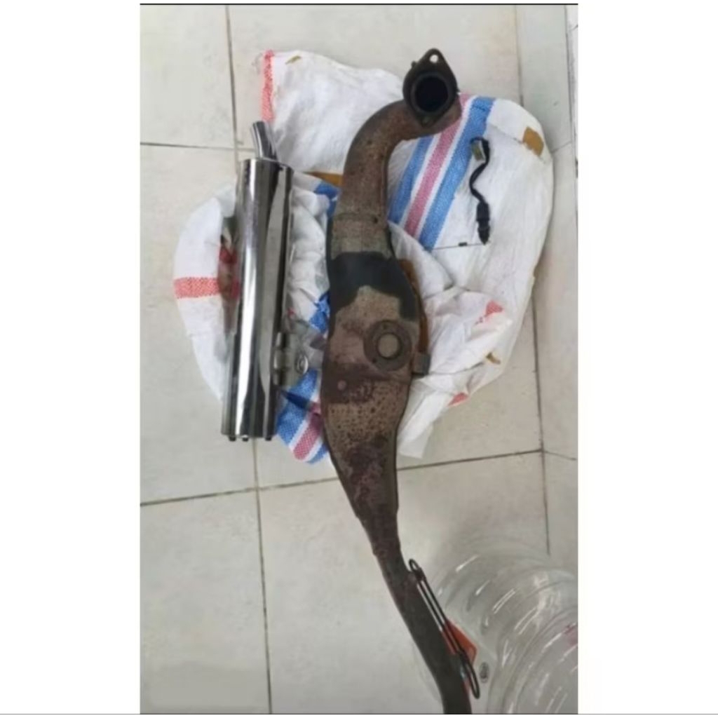 Knalpot bobok Original stadart ninja rr new tanpa KATALIS