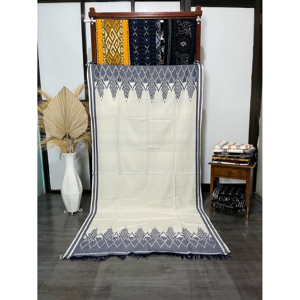 [FANTASY ETNIK]KAIN TENUN JEPARA|KAIN TENUN TROSO|KAIN TENUN TORAJA|KAIN TENUN MOTIF(CEMARA PUTIH)