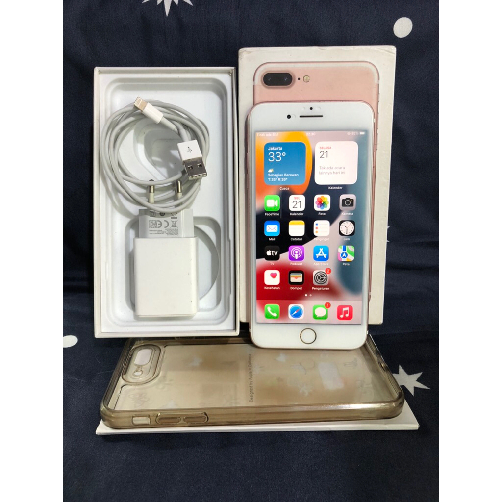 Iphone 7plus 32gb/128gb/256gb second original