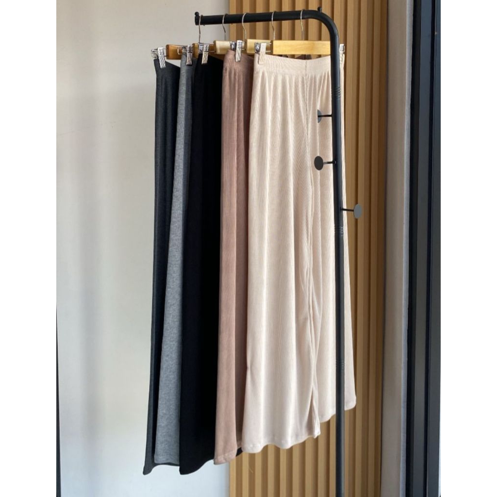 kulot rib premium uniqlo