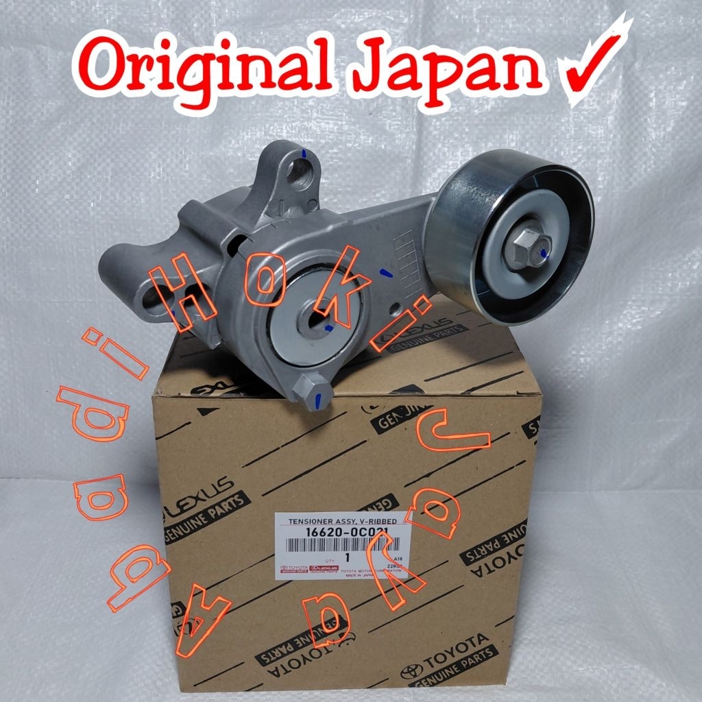 Auto Tensioner Fan Belt Fanbelt Vbelt Toyota Innova Inova Bensin Hilux Fortuner Bensin 1TR 2TR Origi