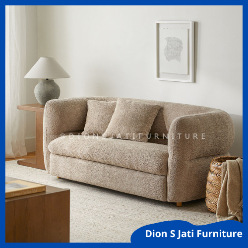 Sofa Ruang Tamu Sofa Santai Bludru Minimalis