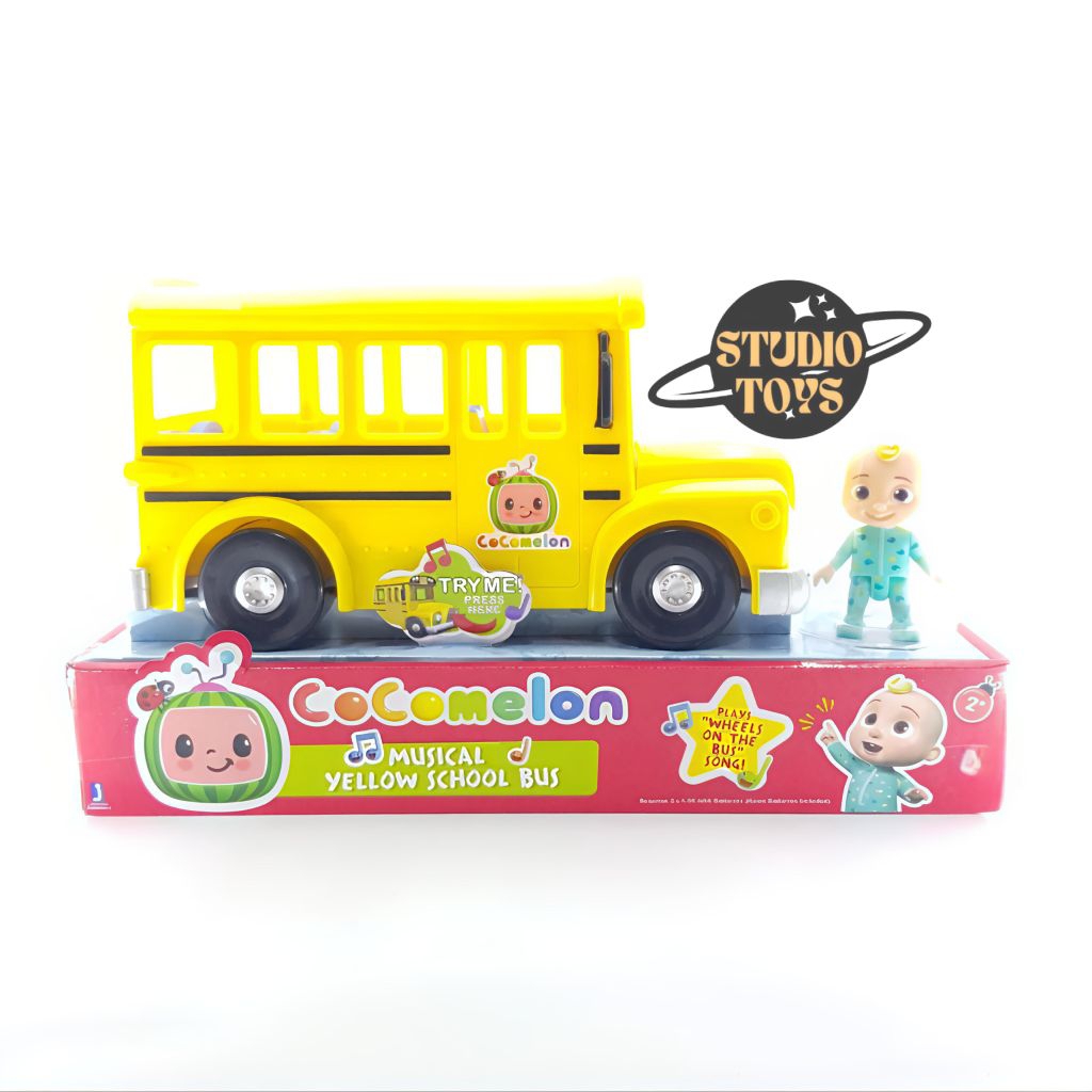 Cocomelon CoComelon Musical Yellow School Bus Original