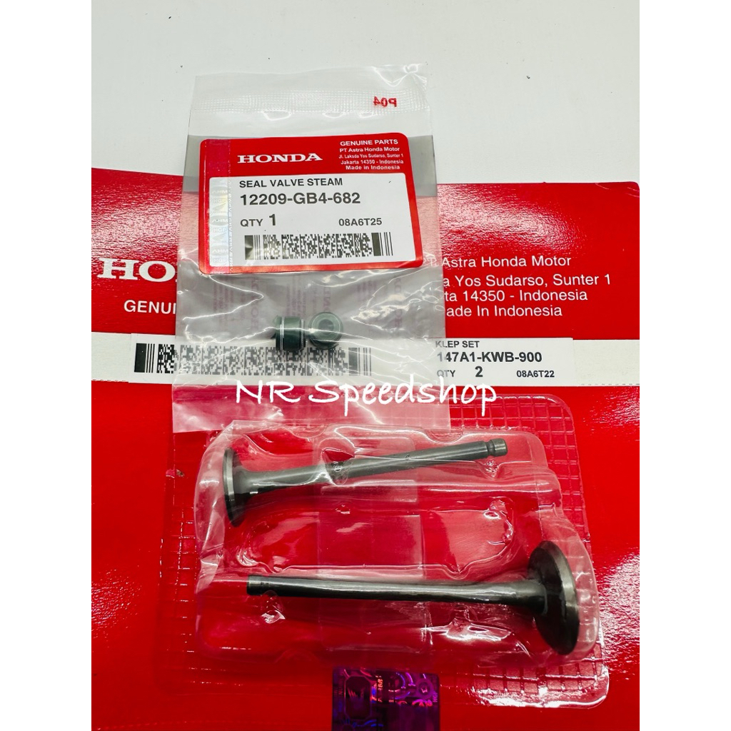 Klep Set Payung Klep + Seal Klep Revo Absolute Blade 110 Revo Fit Revo Fi Revo X injeksi KWB