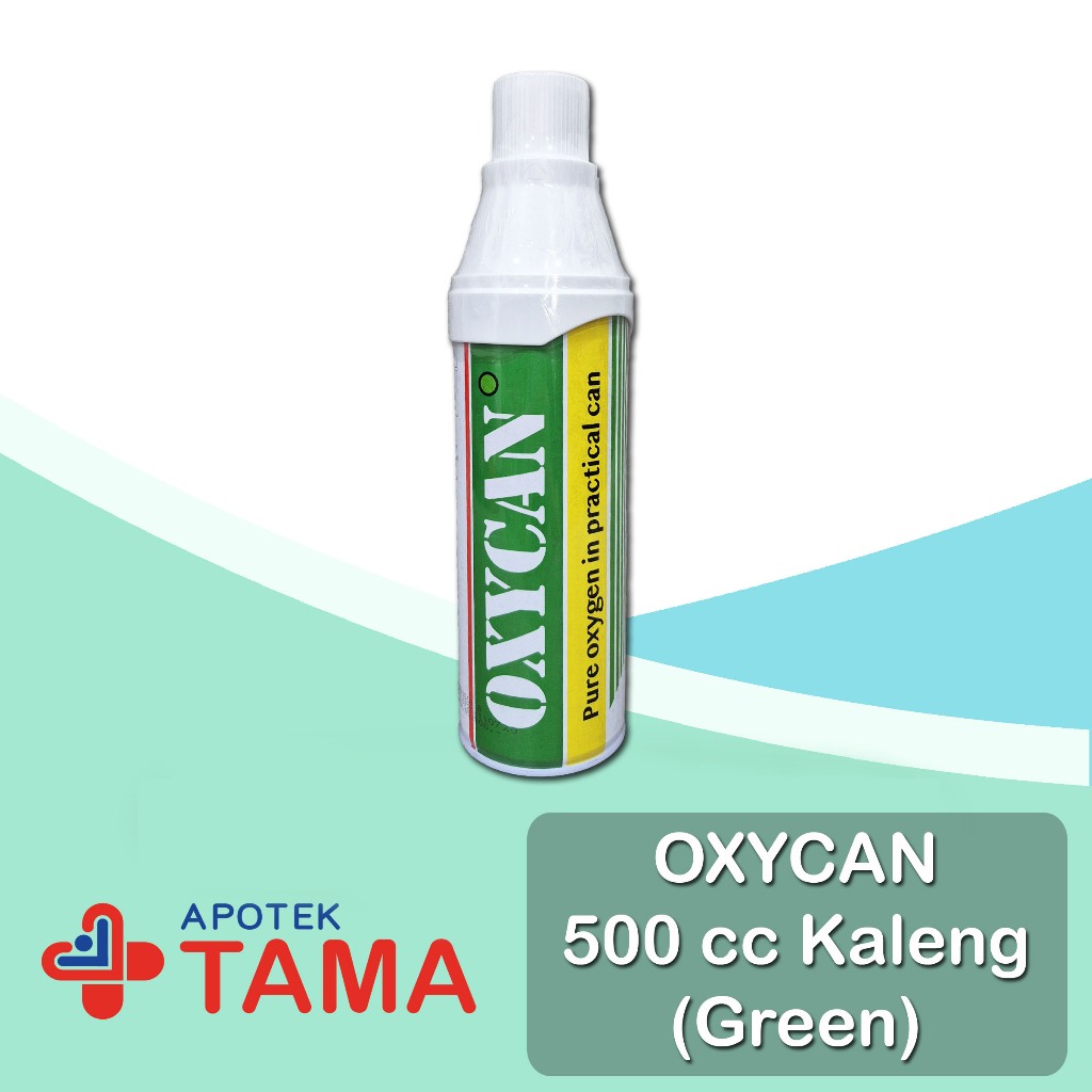 Oxycan 500 cc Green Kaleng
