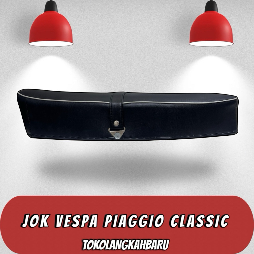 Jok Vespa Piaggio Classic Sprint & Super – Nyaman, Klasik, & Ganteng Maksimal