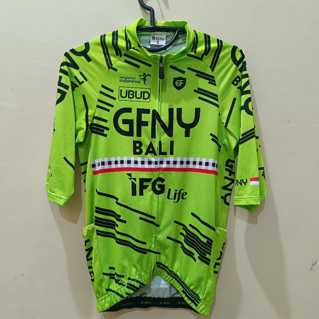 Jersey Sepeda GFNY Bali size S win LLG om Galih