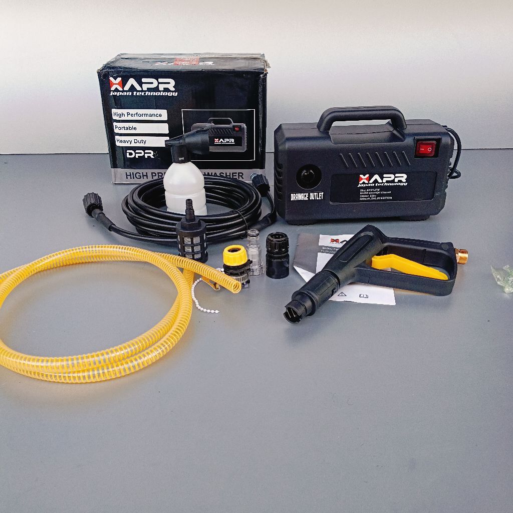 XAPR APR AP81 LITE STEAM/HIGH PRESSURE CLEANER/ALAT CUCI MOBIL DAN MOTOR