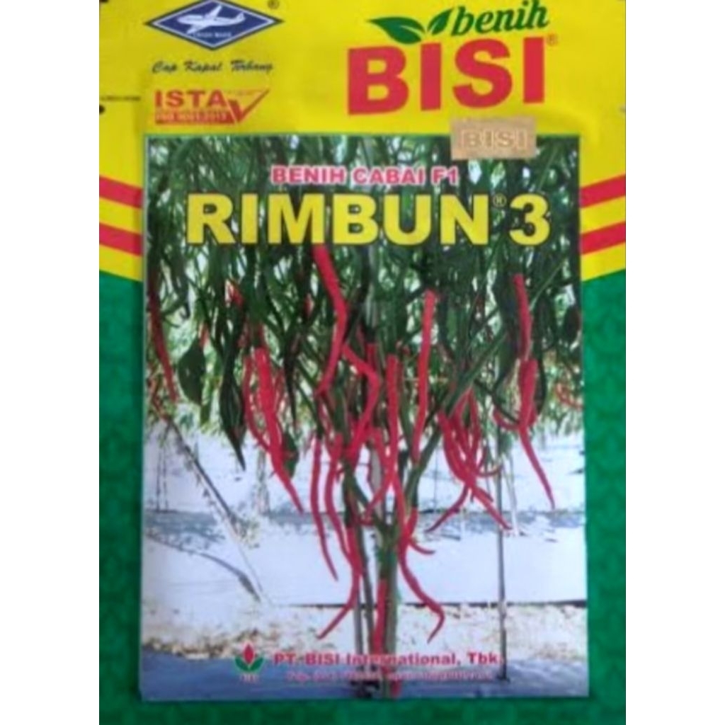 benih cabe keriting RIMBUN 3 F1 isi 10 grm