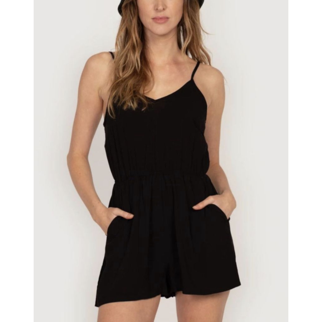 H&M devided  jumpsuit v neck hnm romper super adem
