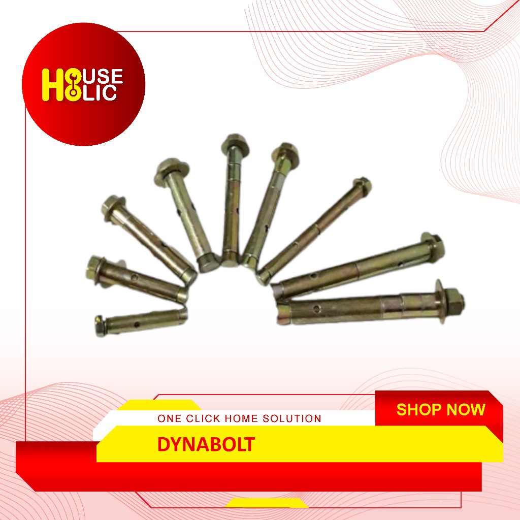 DYNABOLT M10 × 100 / Baut Dynabolt
